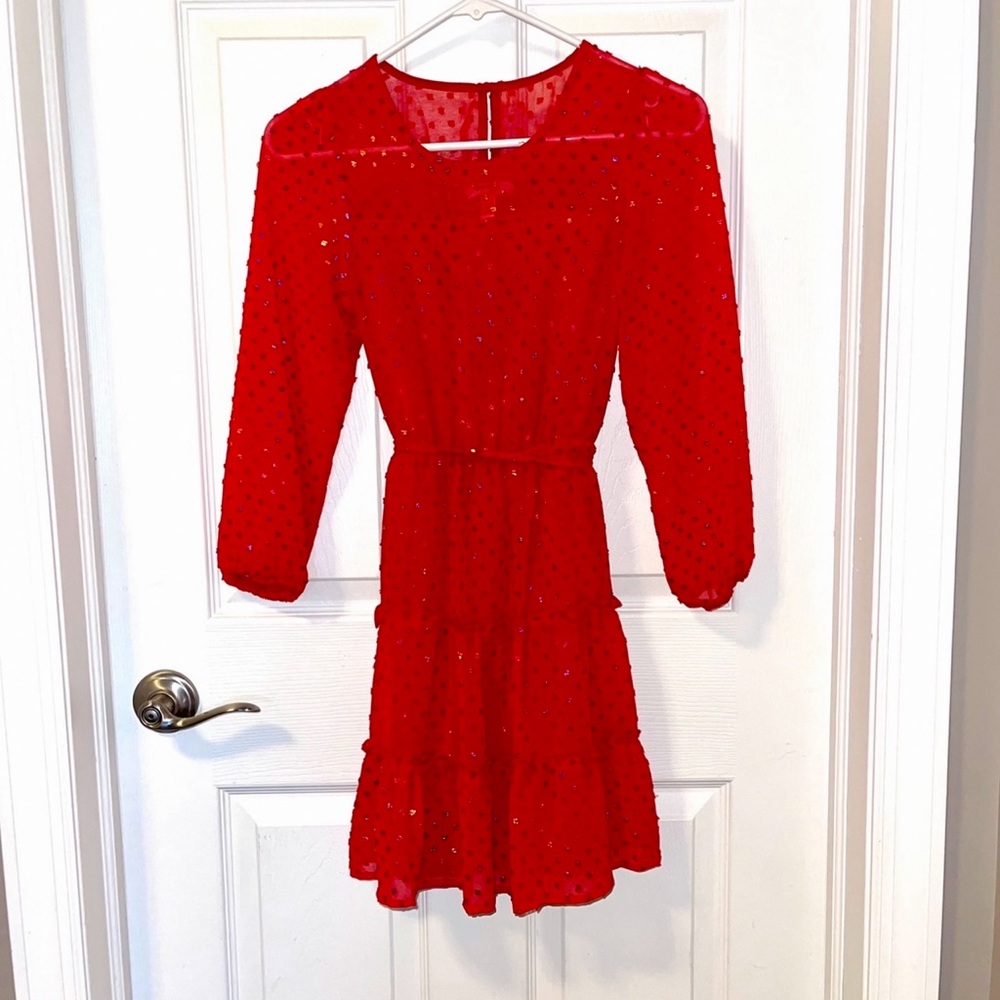 Like New - Size 12 Red Dress